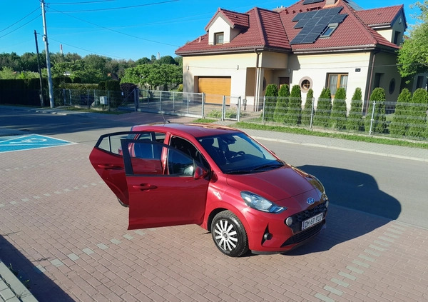 Hyundai i10 cena 45900 przebieg: 27000, rok produkcji 2021 z Jarosław małe 407